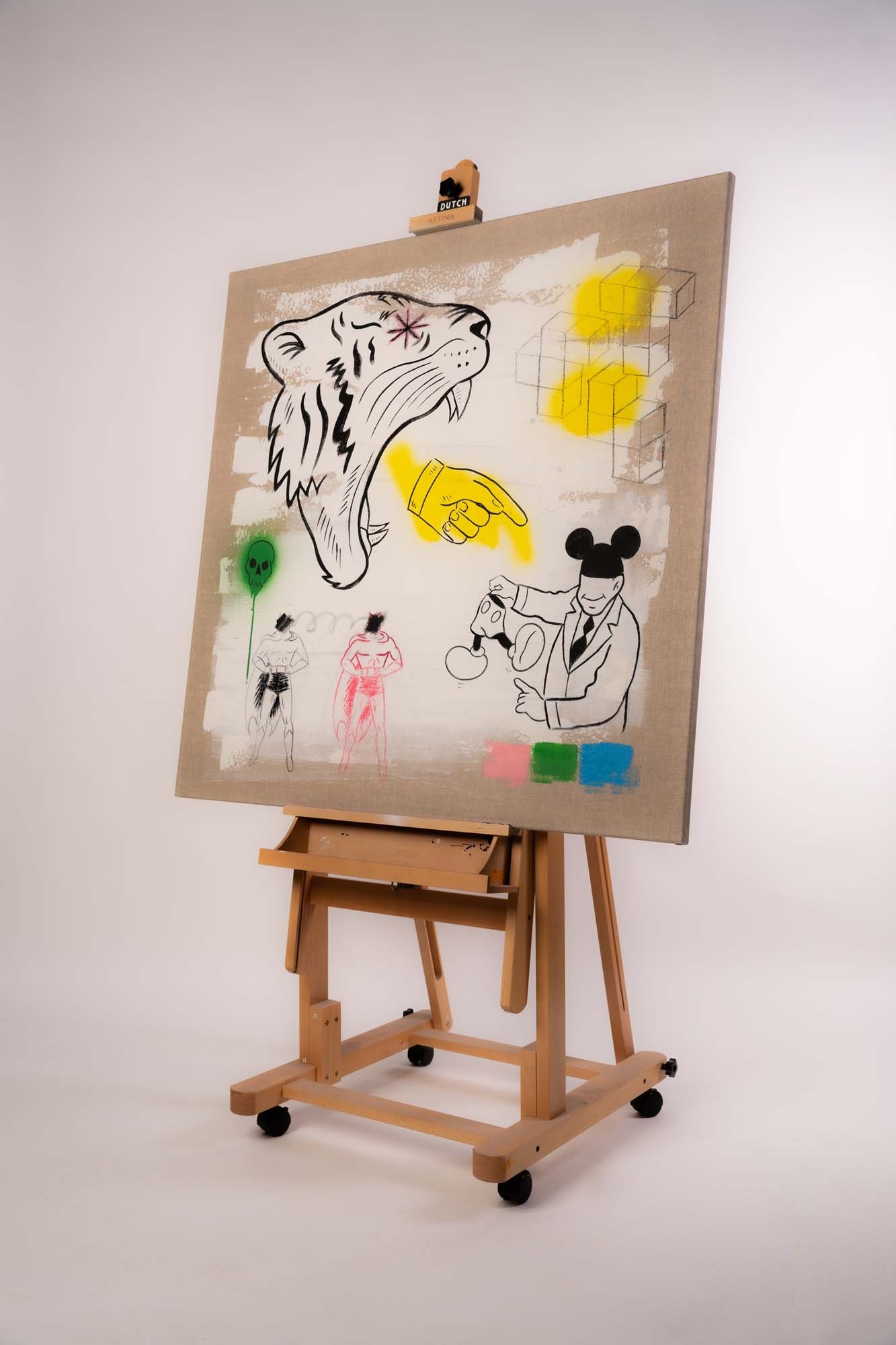 PROOF OF AUTHENTICITY 120x120CM