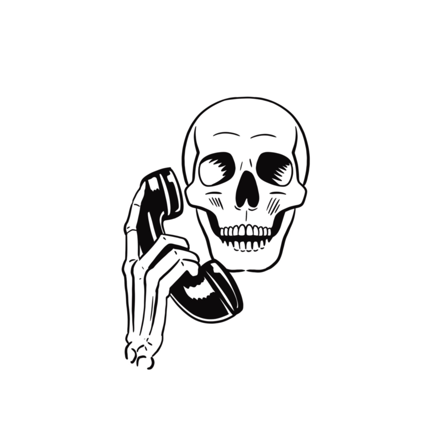 Skull phone home