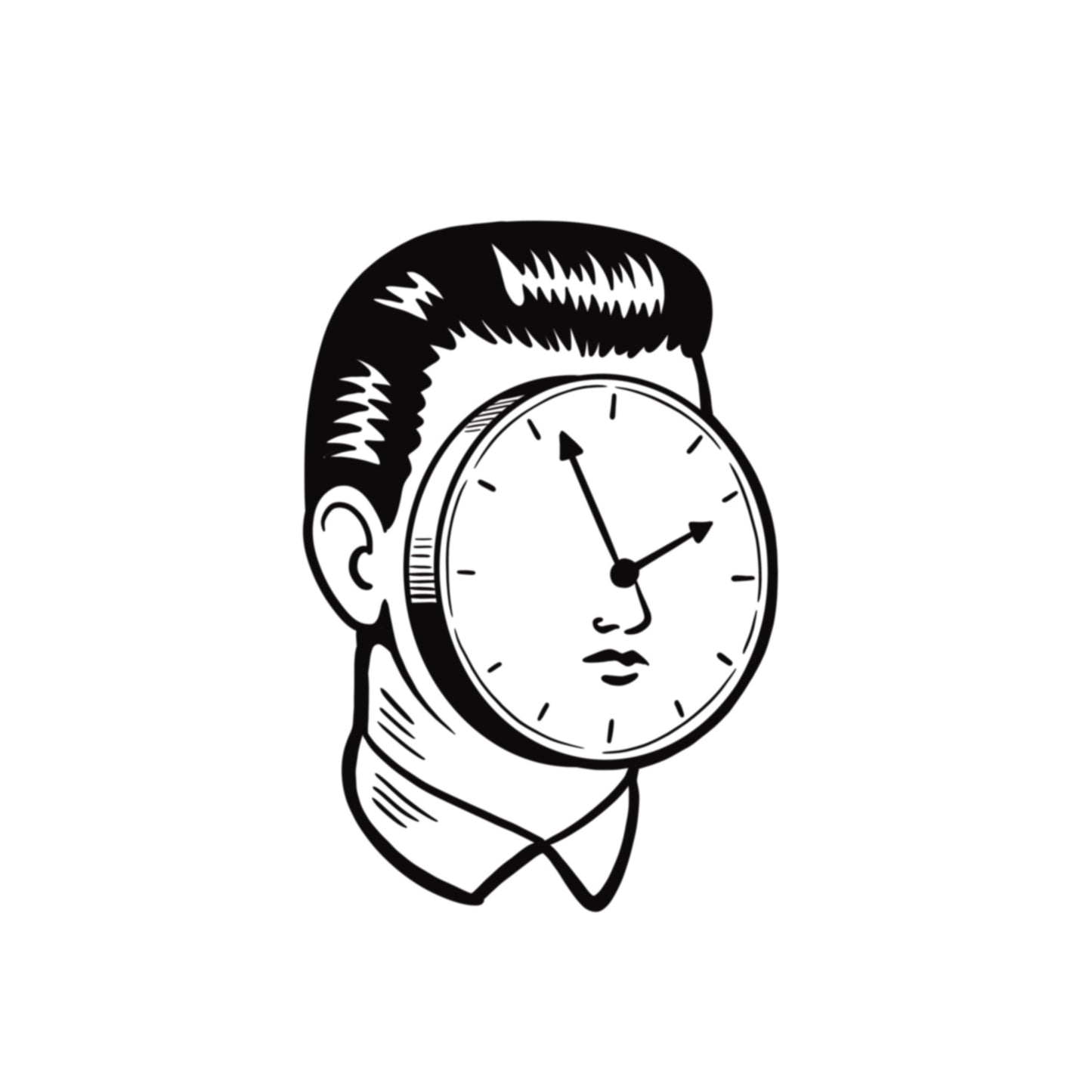 Man on time