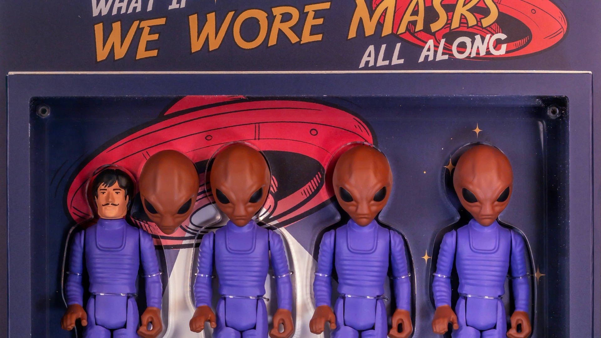 What If We Wore Masks All Along — action figures