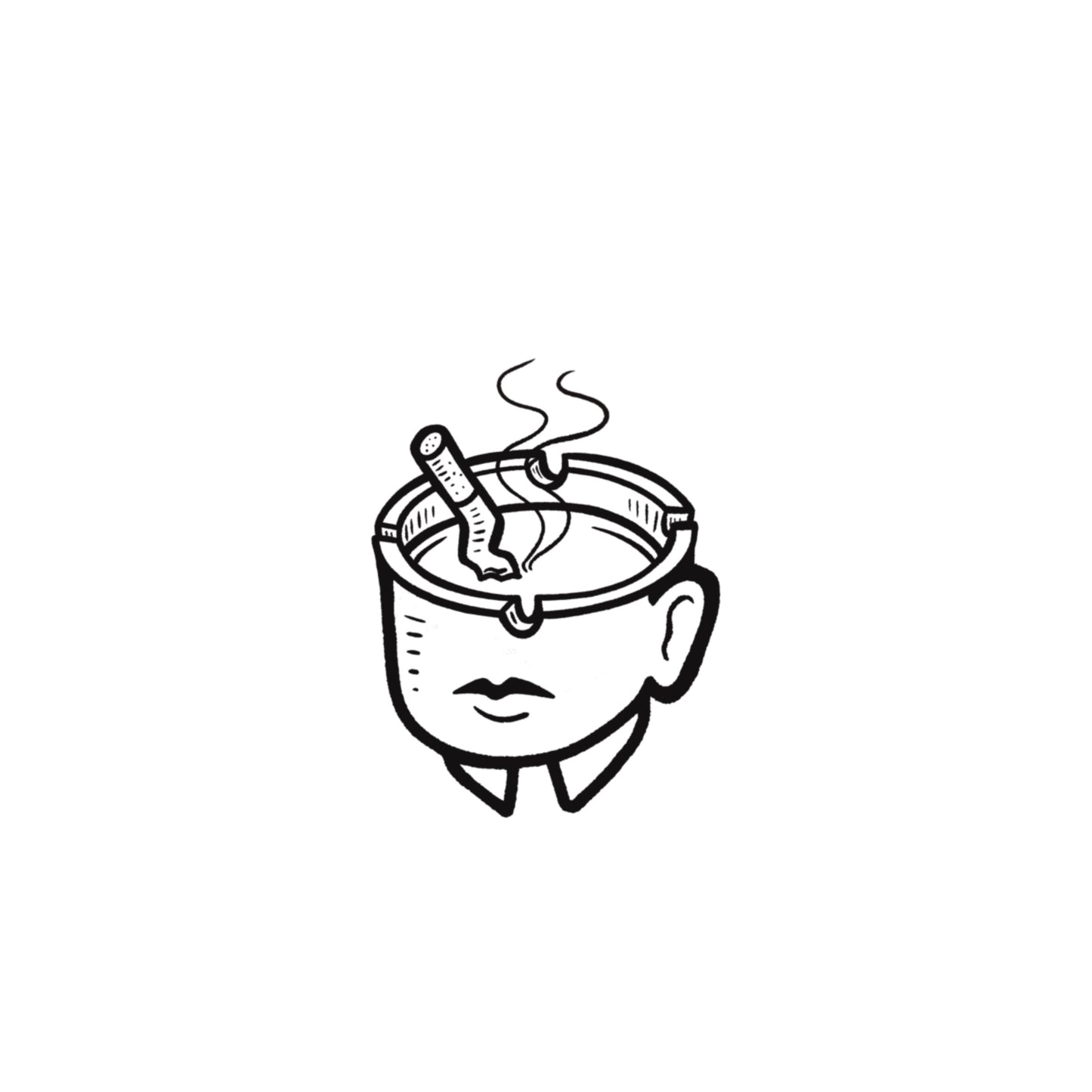 HEADSPACE MAN ASHTRAY