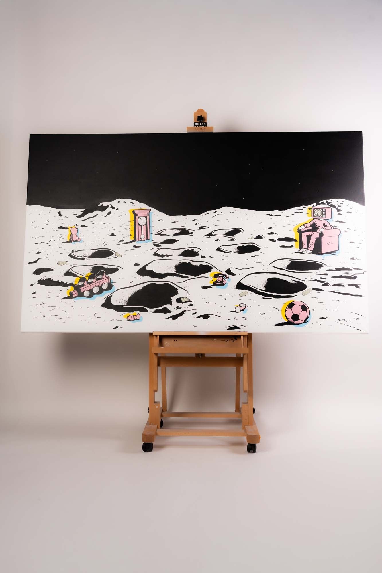 WE LOOK TO SEE NOTHING 120X200CM