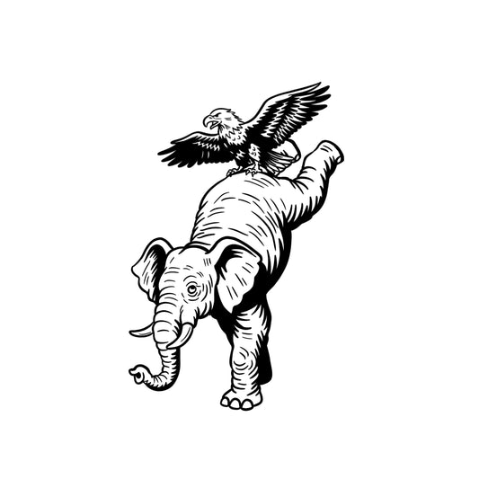 Eagle & elephant