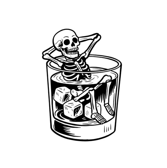 Whiskey skeleton